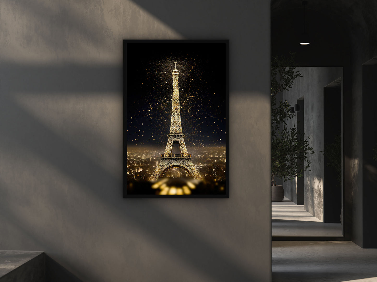 Eiffel Tower Wall Art Decor