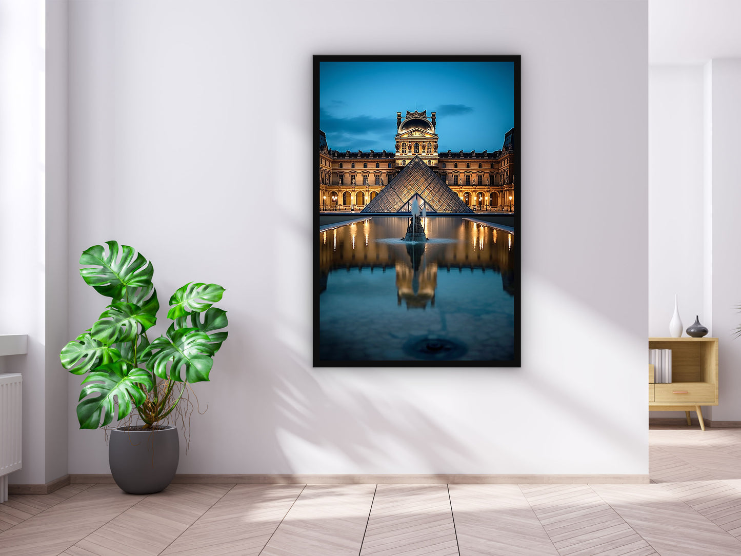 Louvre Pyramid Wall Art