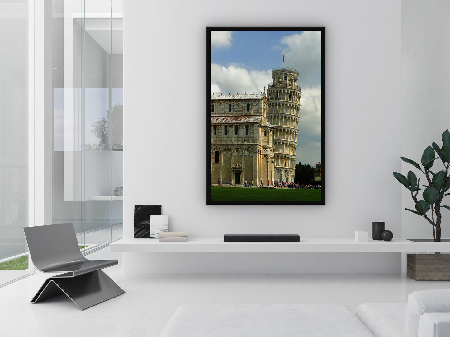 Ancient Leaning Tower Wall Art