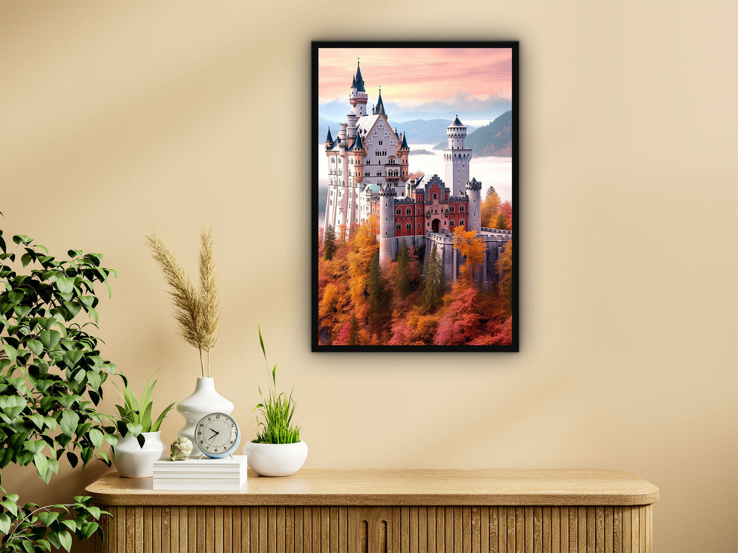 Neuschwanstein Castle Canvas Wall Art