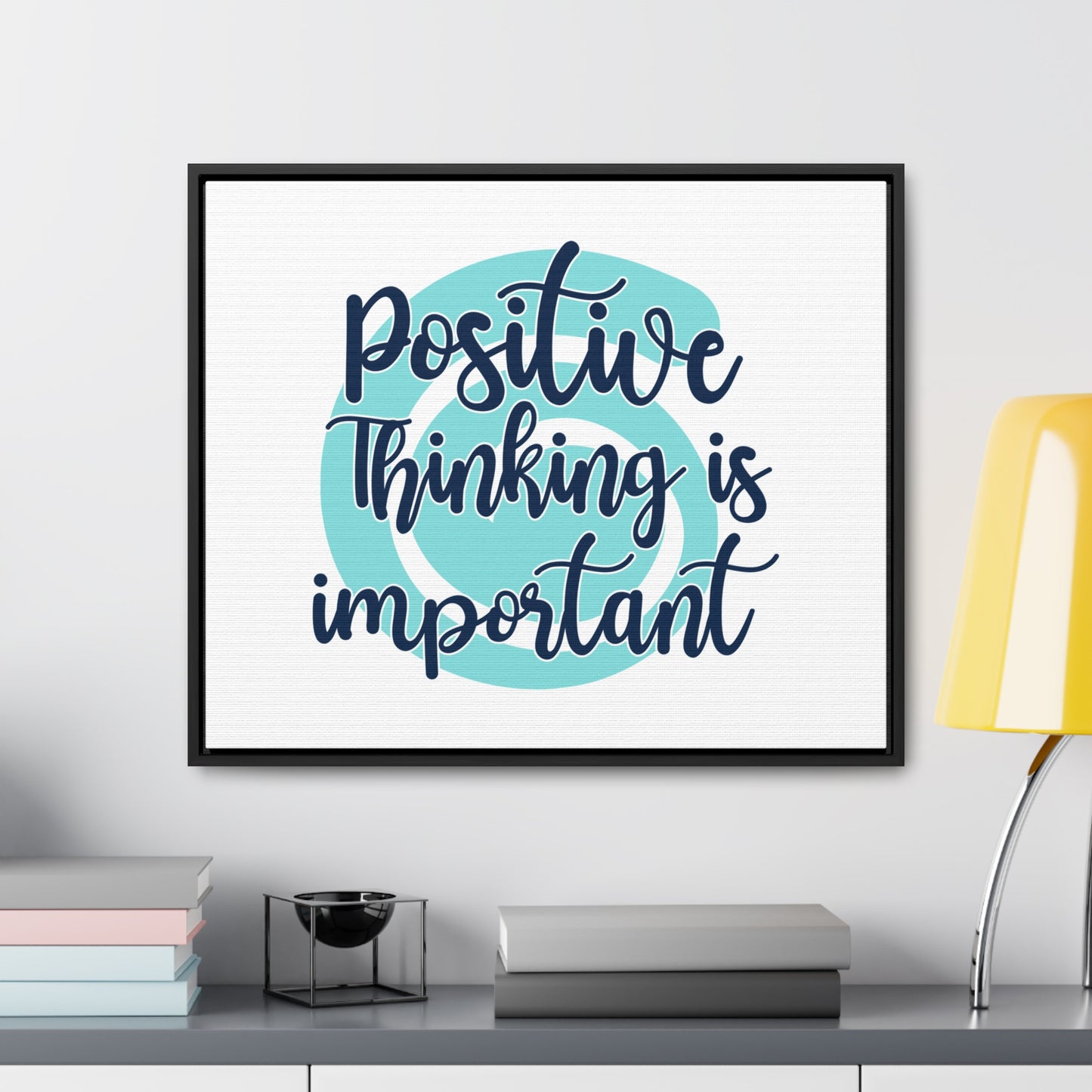 Positive Thinking is Important Wall Art