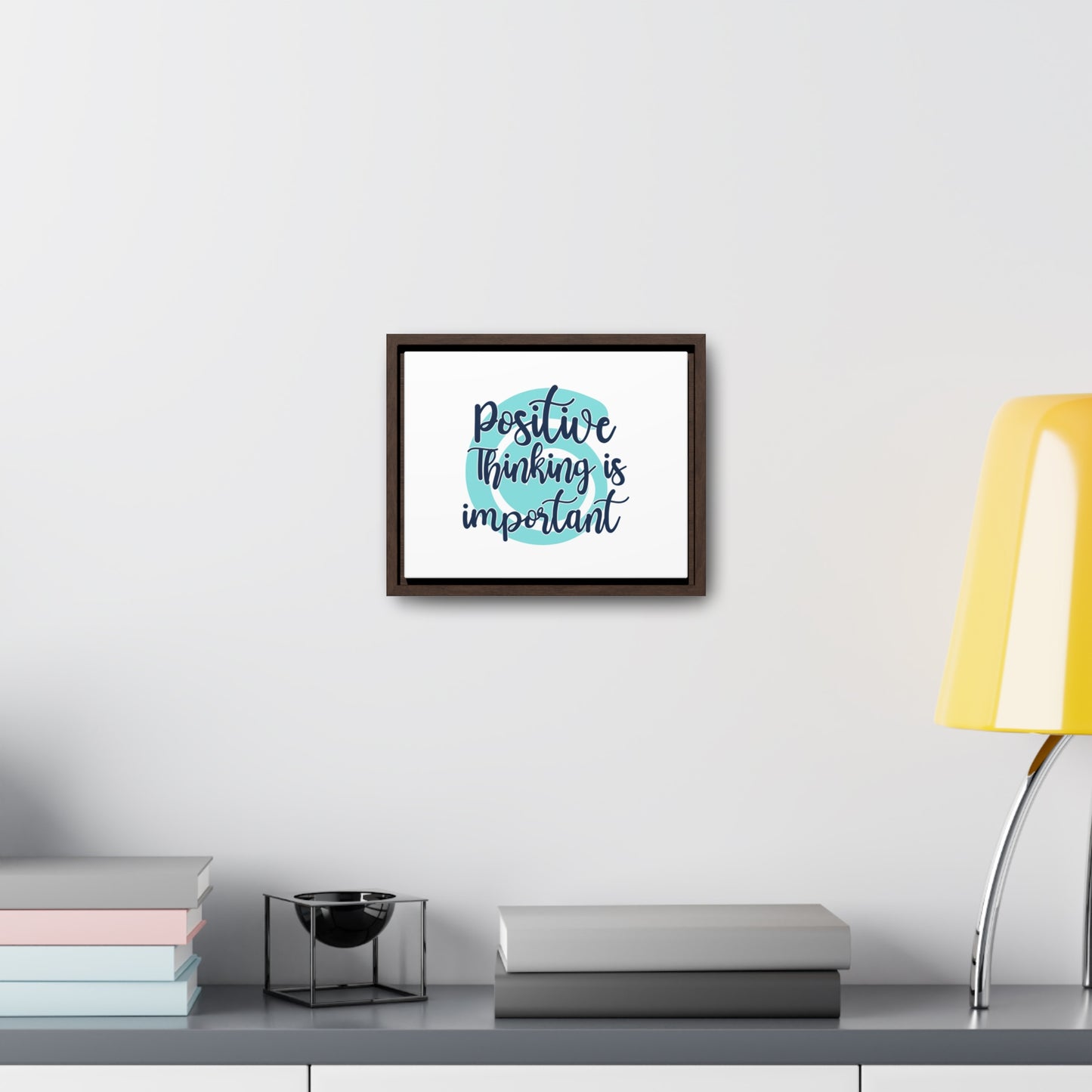 Positive Thinking is Important Wall Art