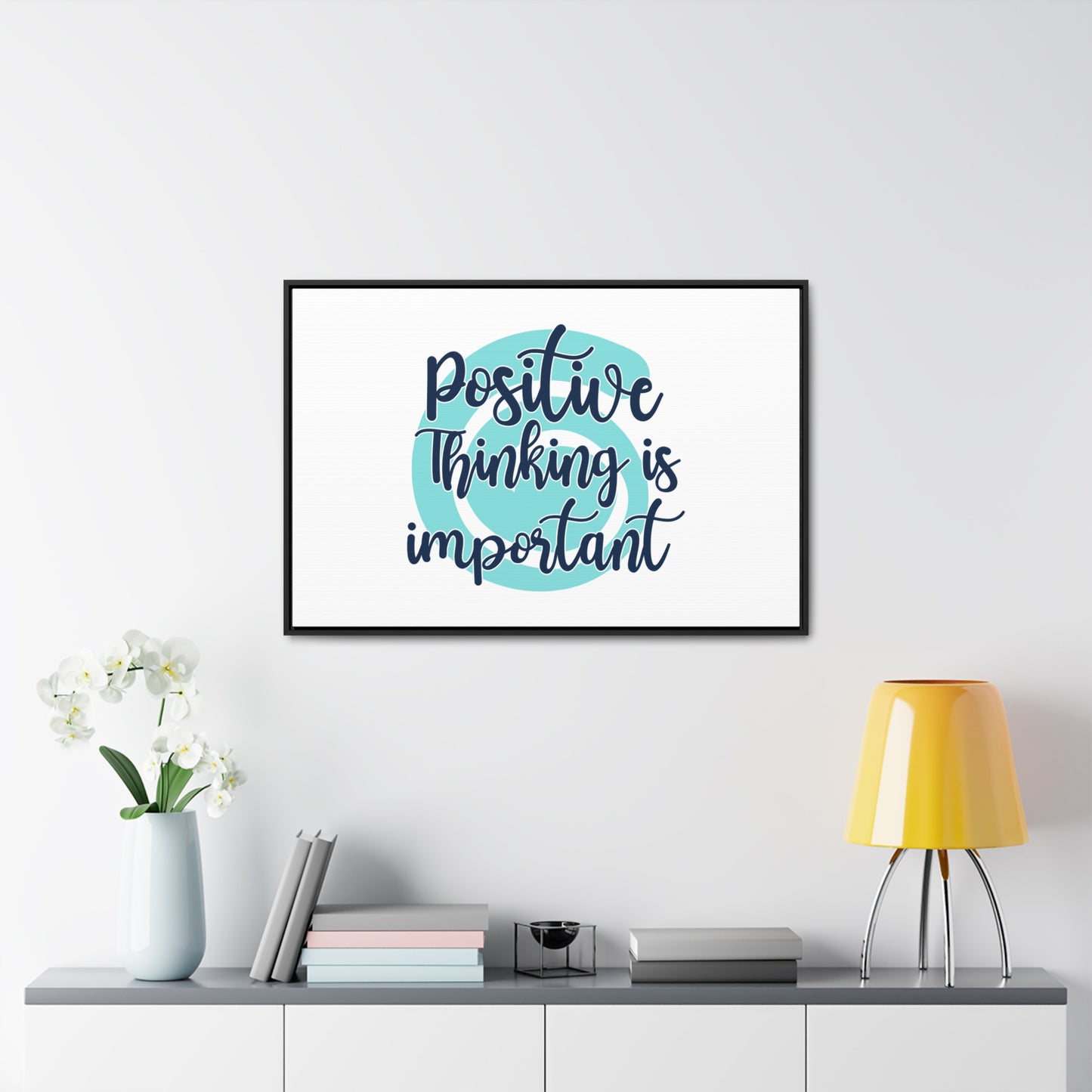 Positive Thinking is Important Wall Art