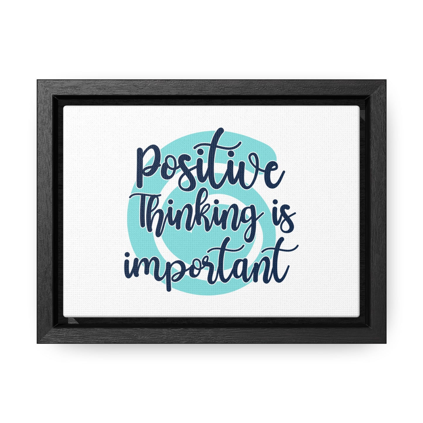Positive Thinking is Important Wall Art