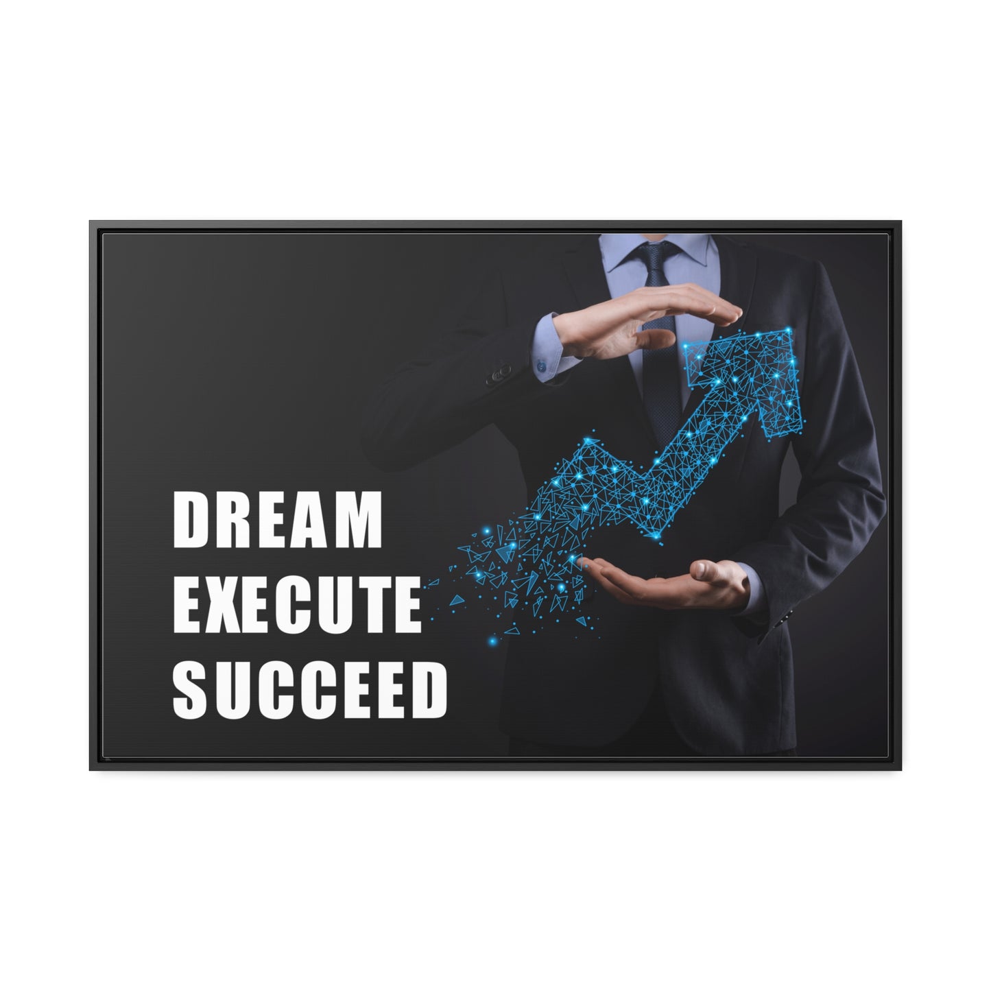 Dream Execute Succeed Wall Art