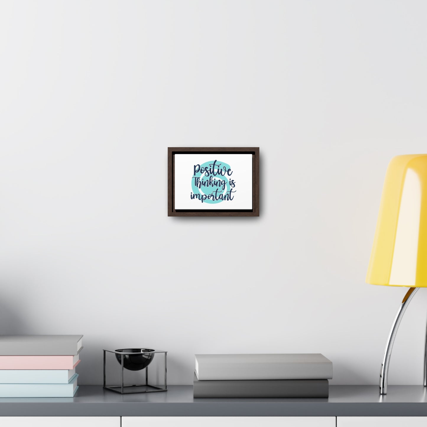 Positive Thinking is Important Wall Art