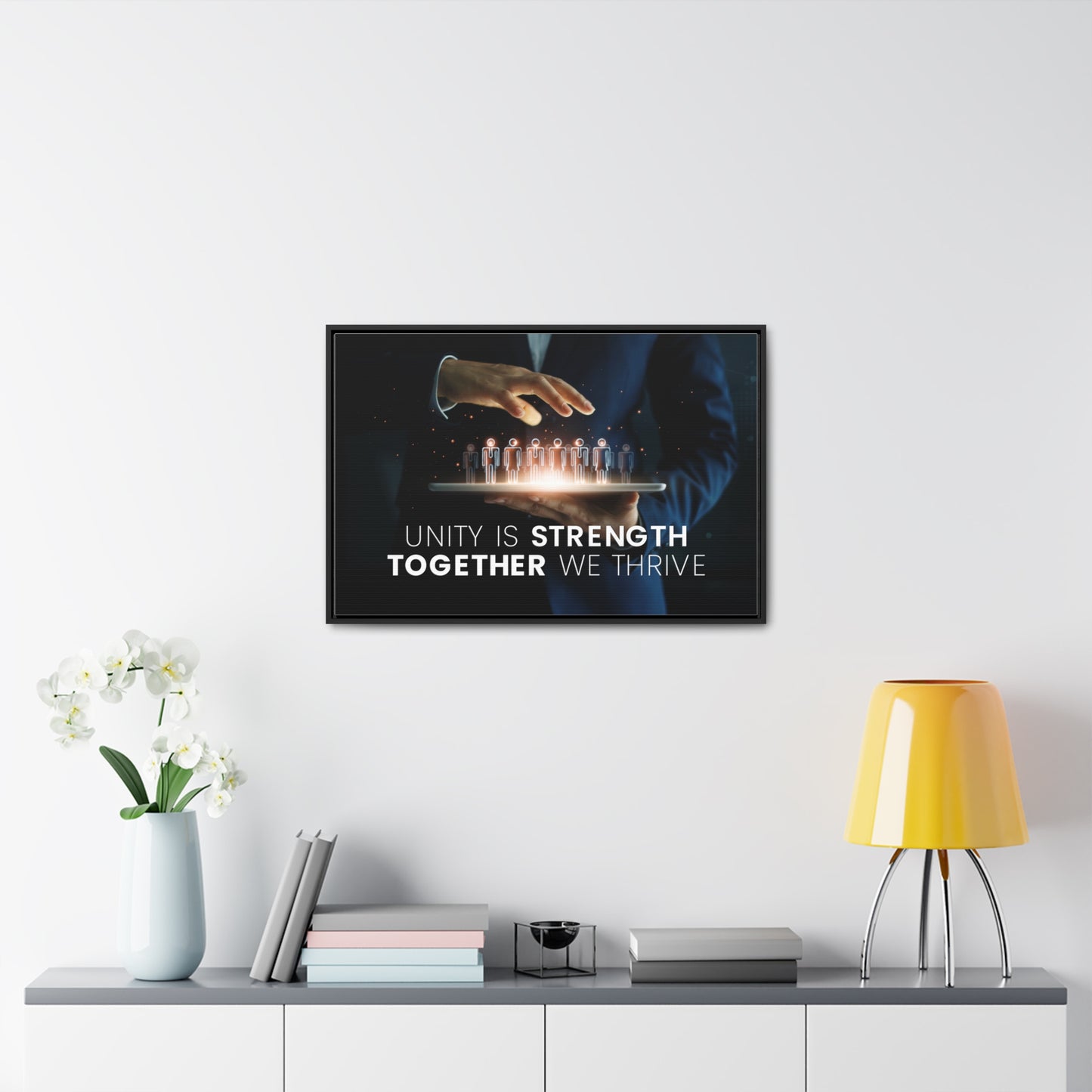Unity is Strength Together we Thrive Wall Art