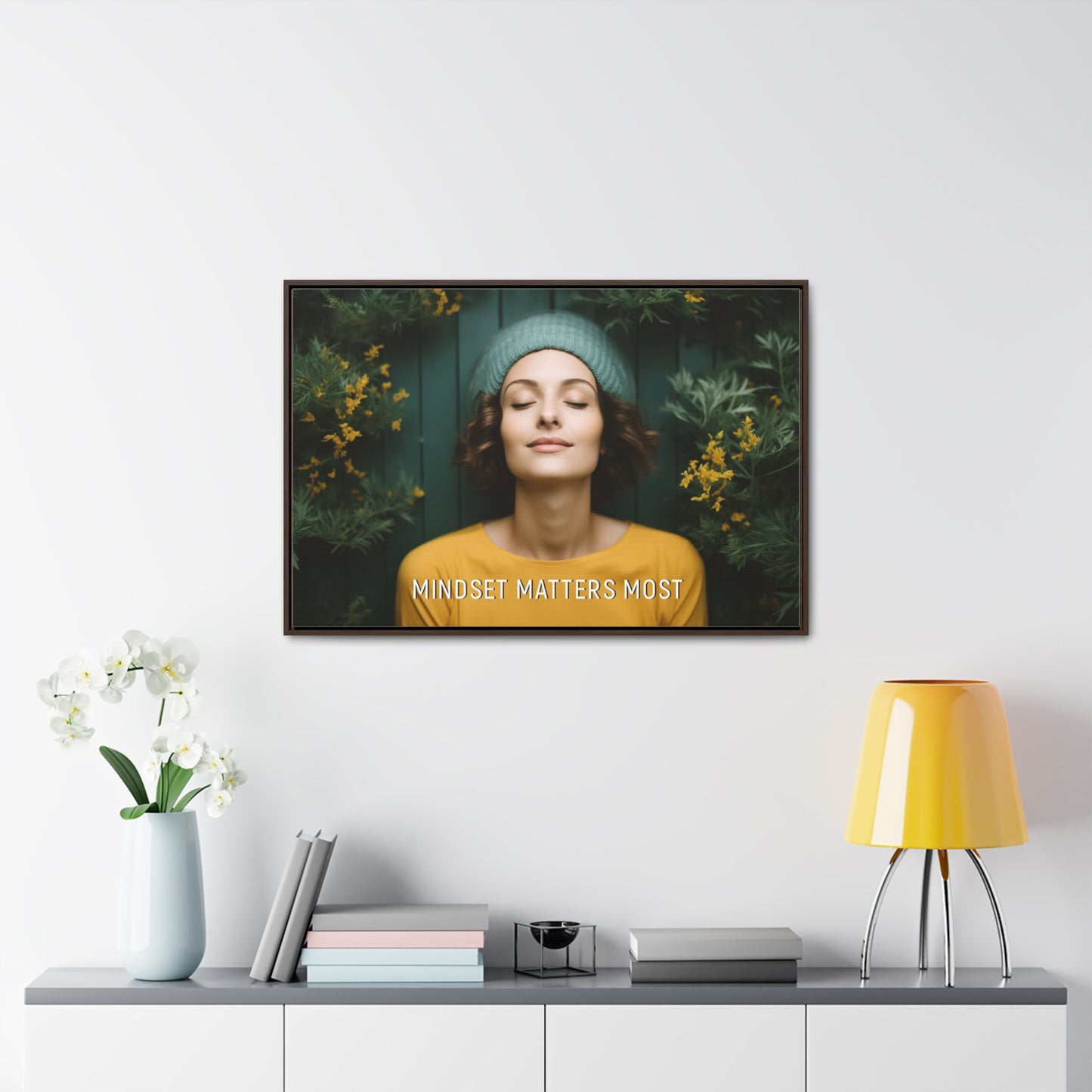Mindset Matters Most Wall Art
