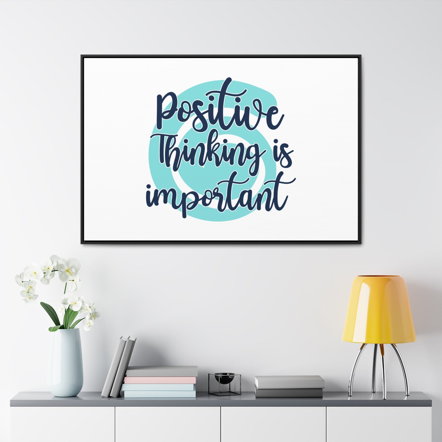 Positive Thinking is Important Wall Art