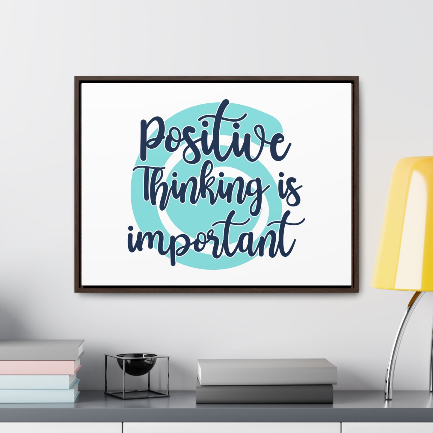 Positive Thinking is Important Wall Art