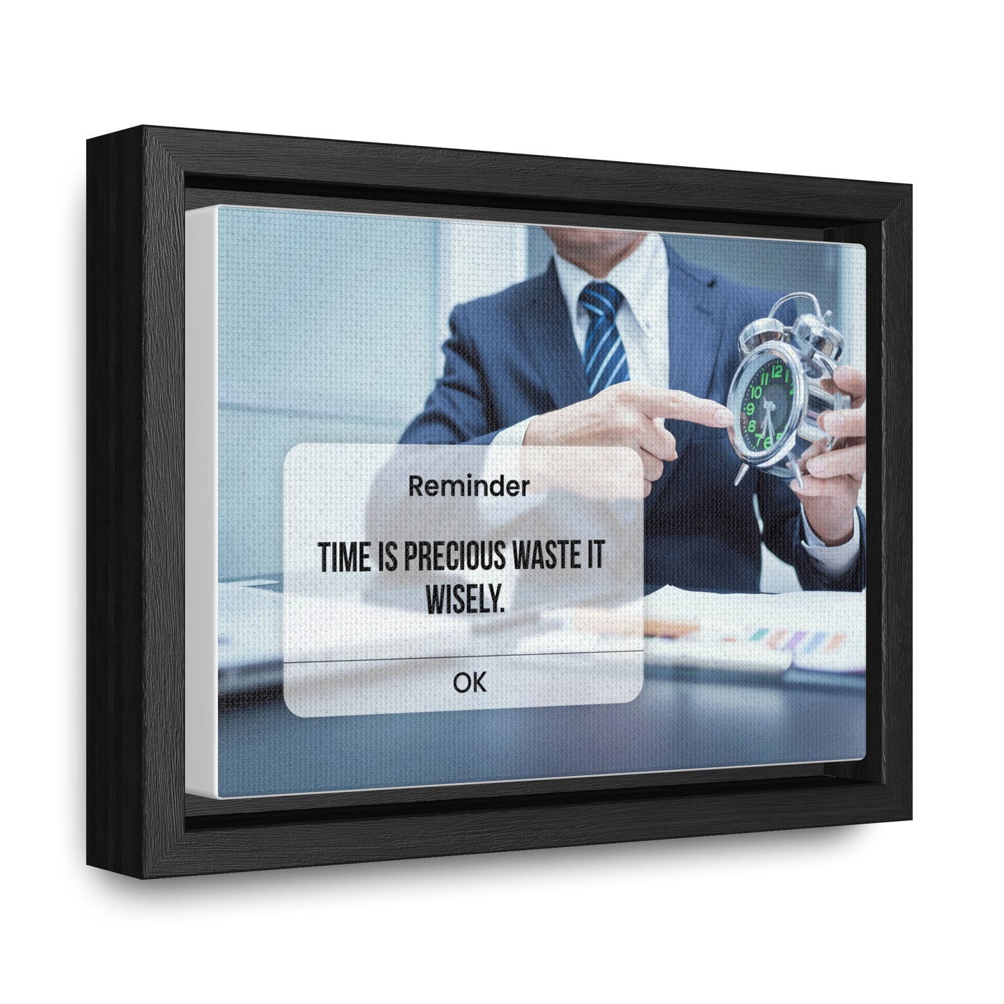 Time is Precious Waste it Wisely Wall Art