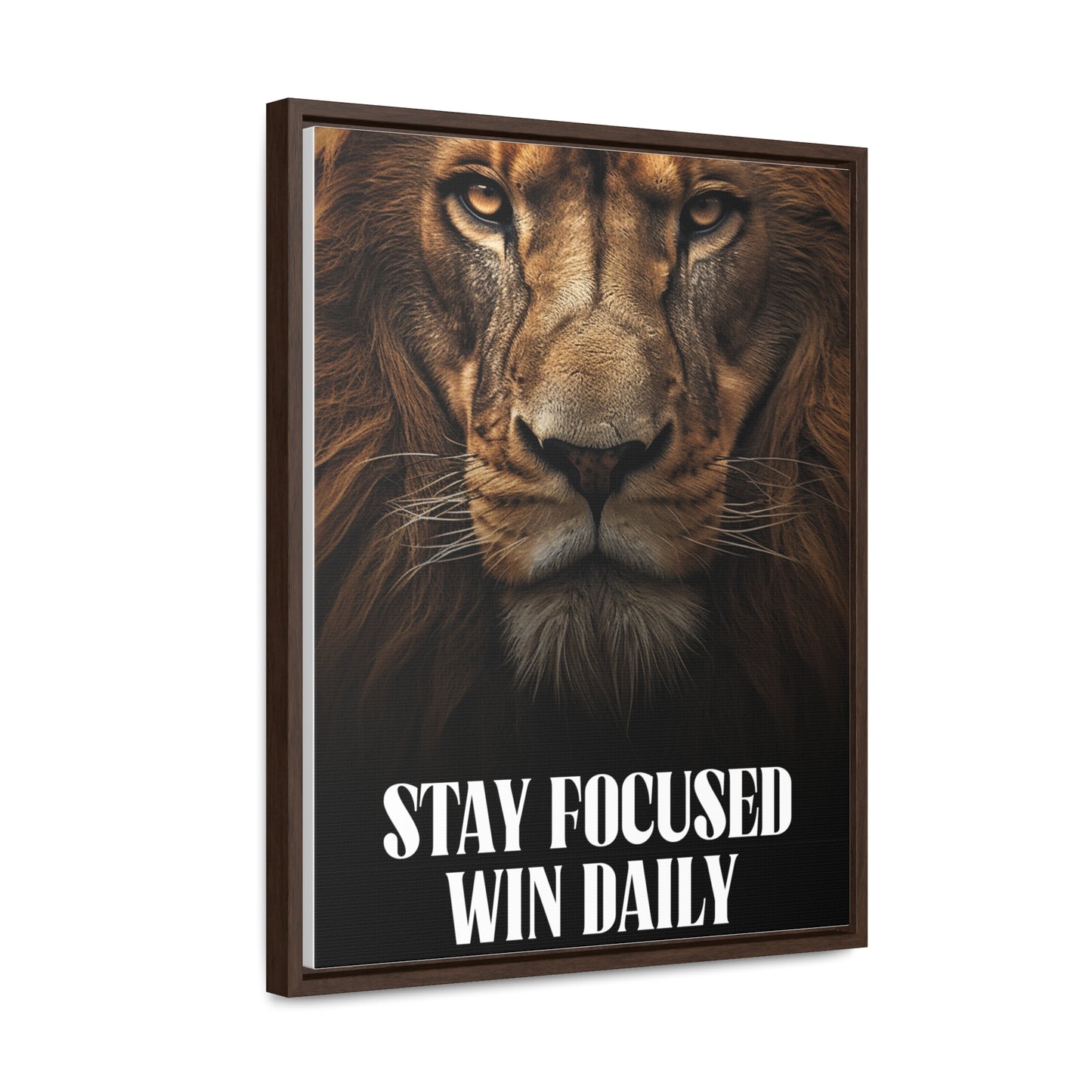Stay Focused Win Daily Wall Art