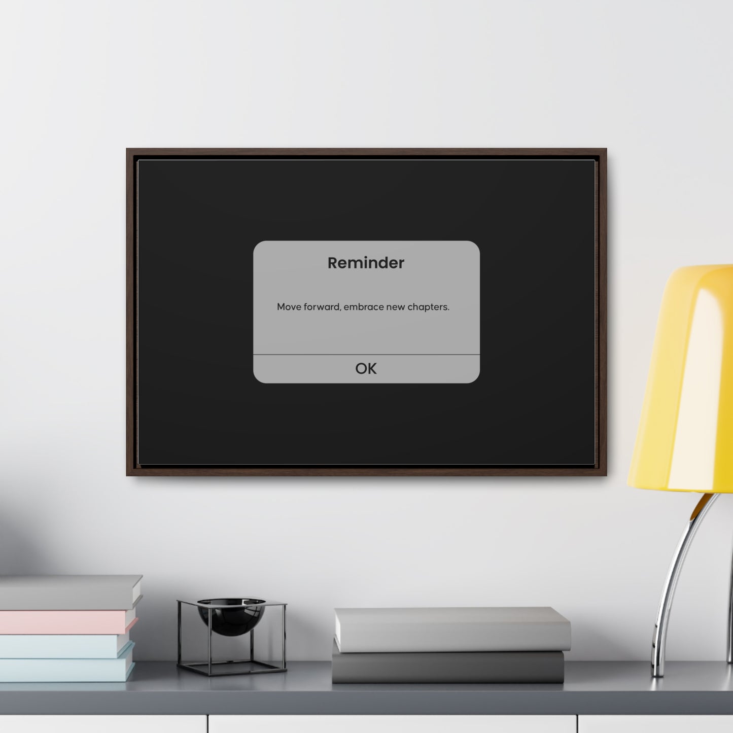Move Forward, Embrace New Chapters Wall Art