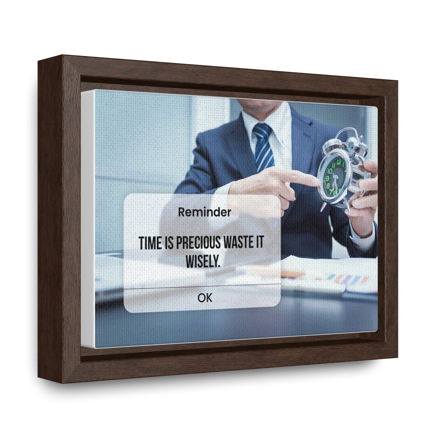Time is Precious Waste it Wisely Wall Art