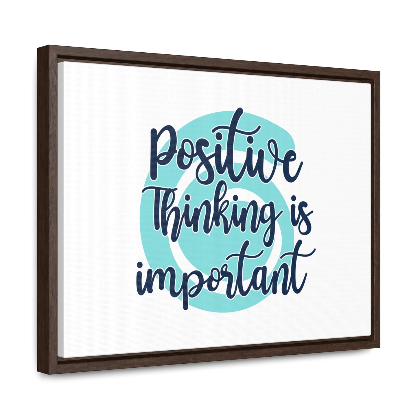 Positive Thinking is Important Wall Art