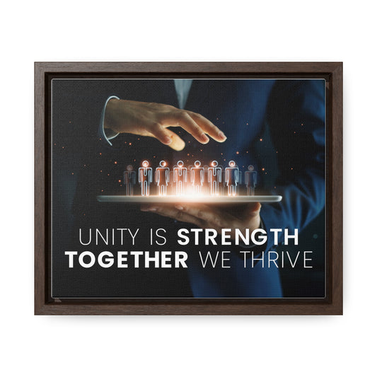 Unity is Strength Together we Thrive Wall Art