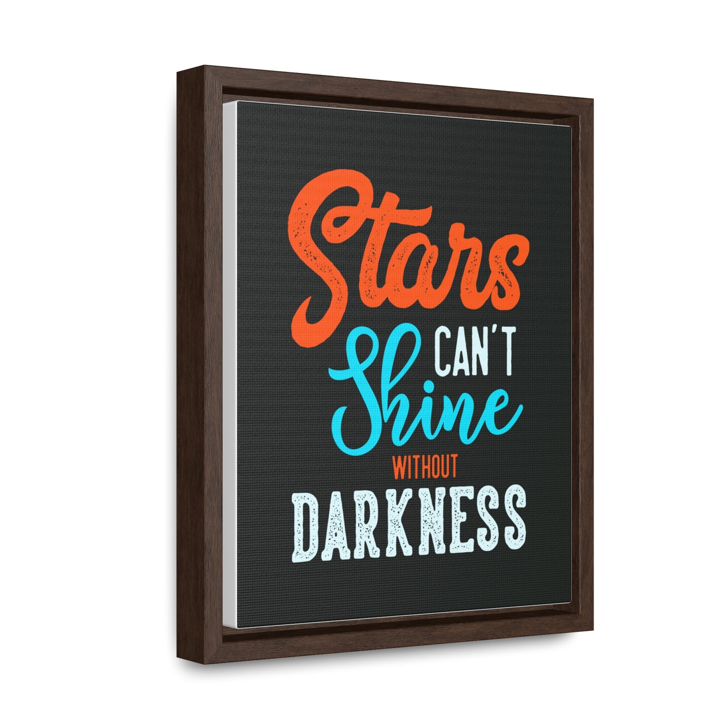 Stars Can't Shine Without Darkness Wall Art