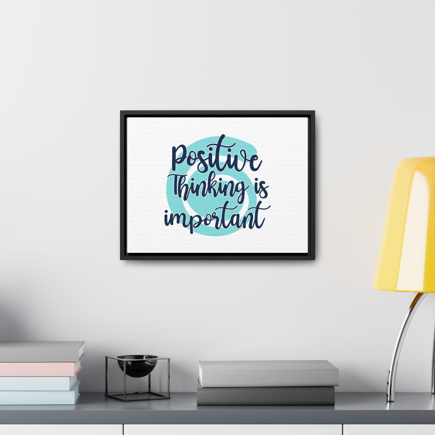 Positive Thinking is Important Wall Art