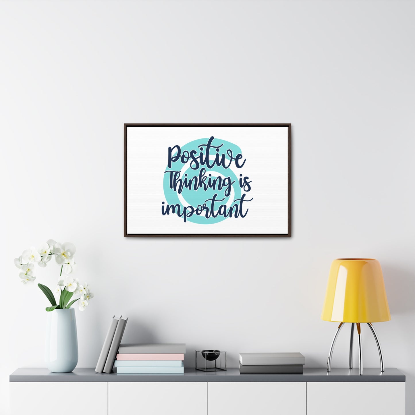 Positive Thinking is Important Wall Art