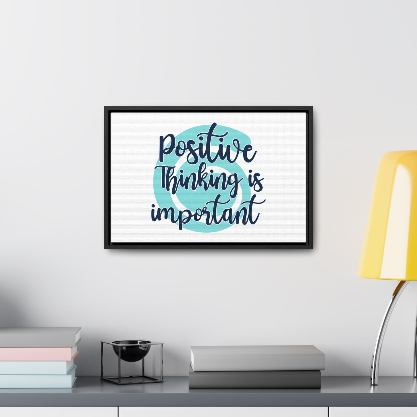 Positive Thinking is Important Wall Art