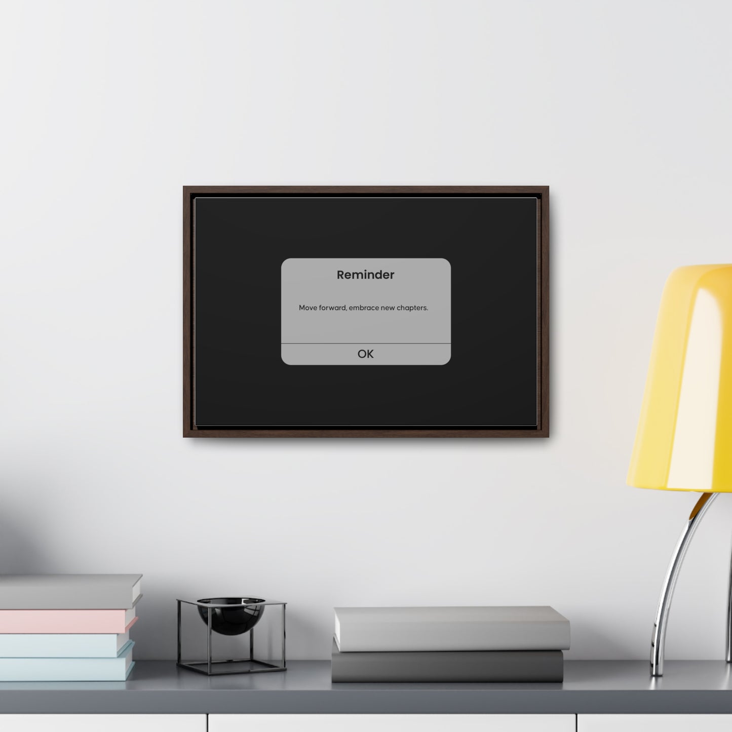 Move Forward, Embrace New Chapters Wall Art