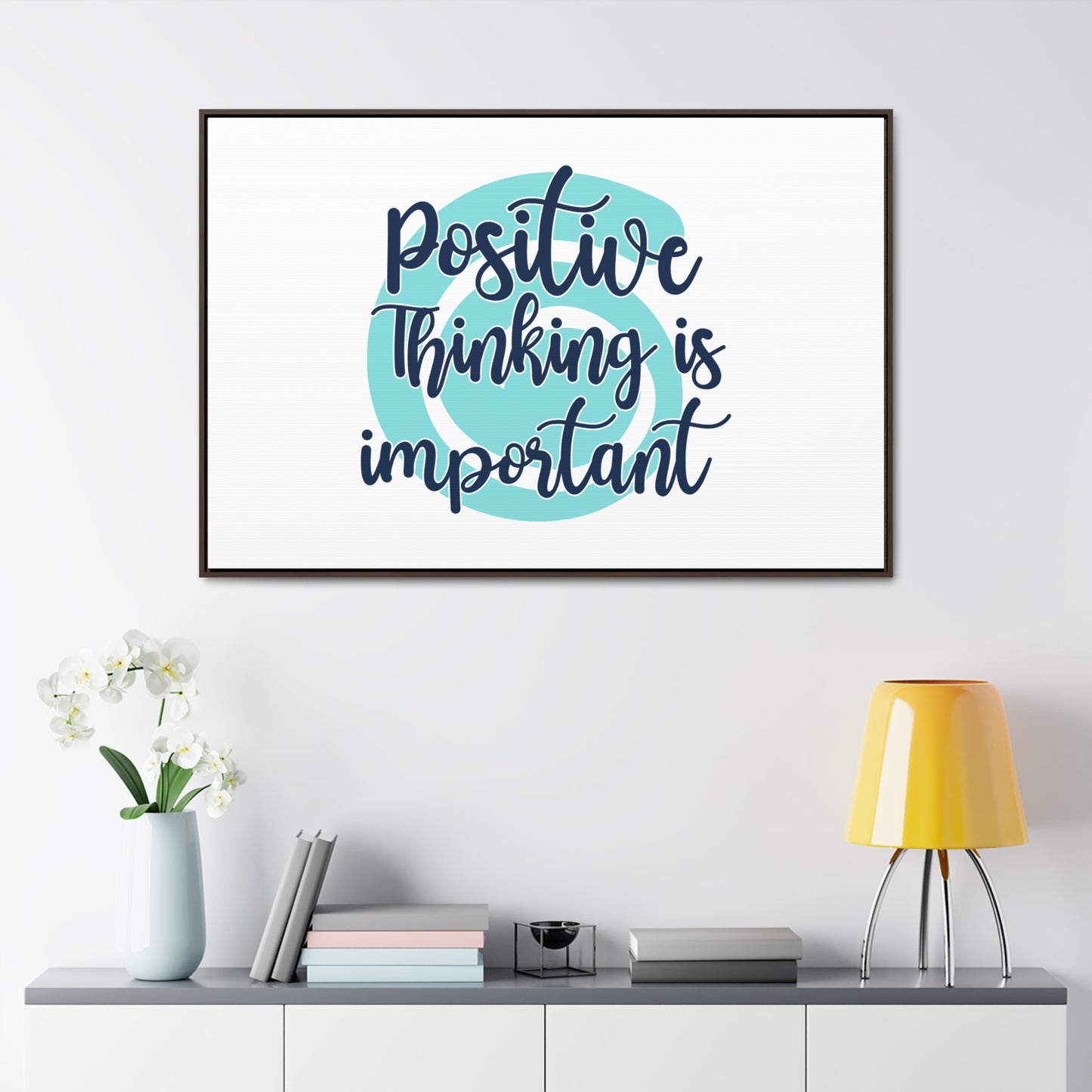 Positive Thinking is Important Wall Art