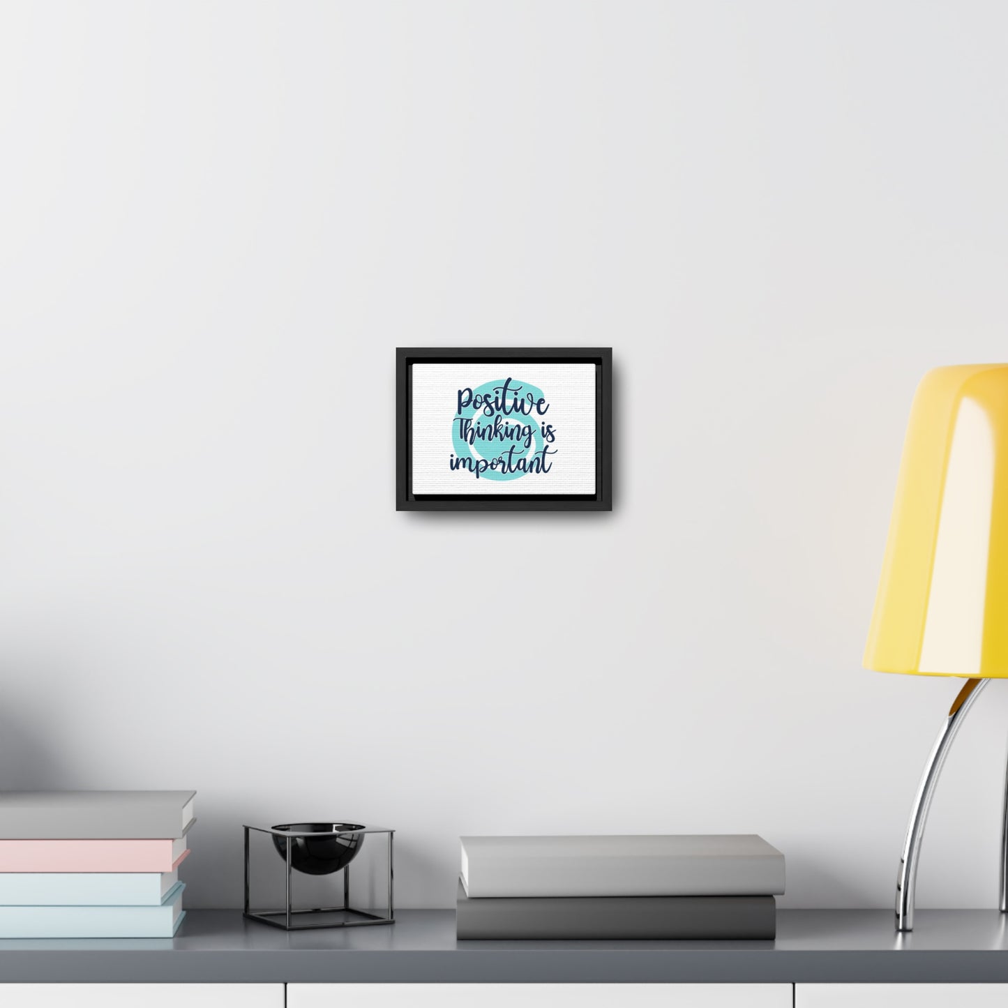 Positive Thinking is Important Wall Art