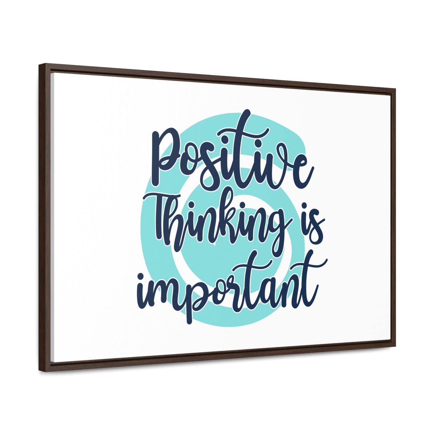 Positive Thinking is Important Wall Art