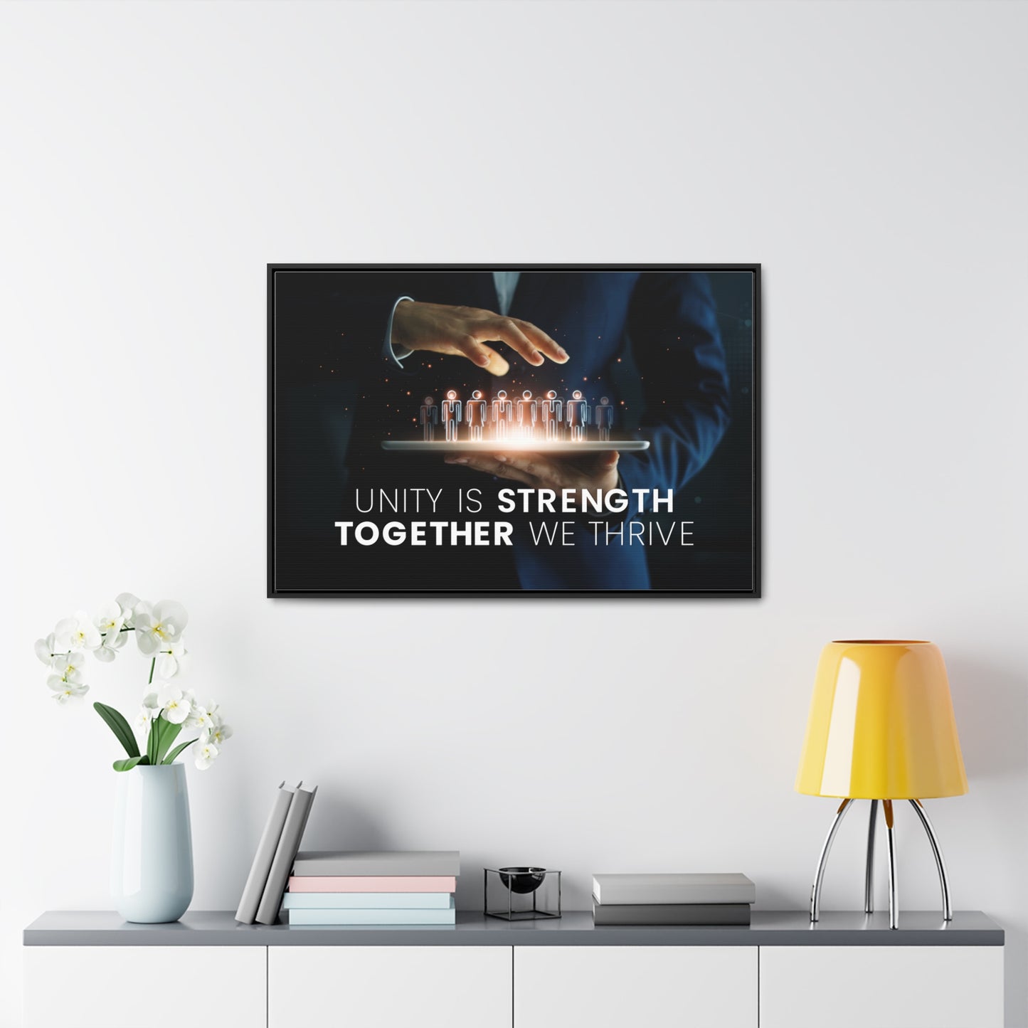 Unity is Strength Together we Thrive Wall Art