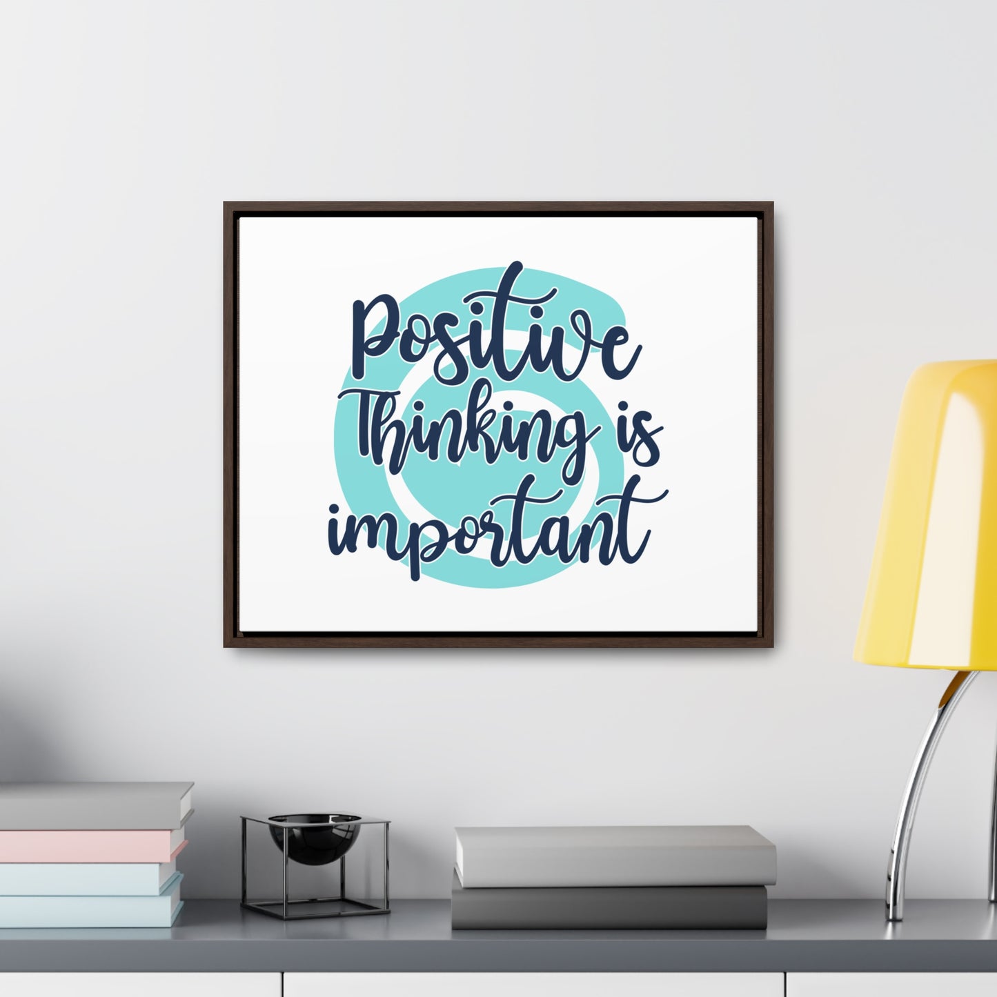 Positive Thinking is Important Wall Art