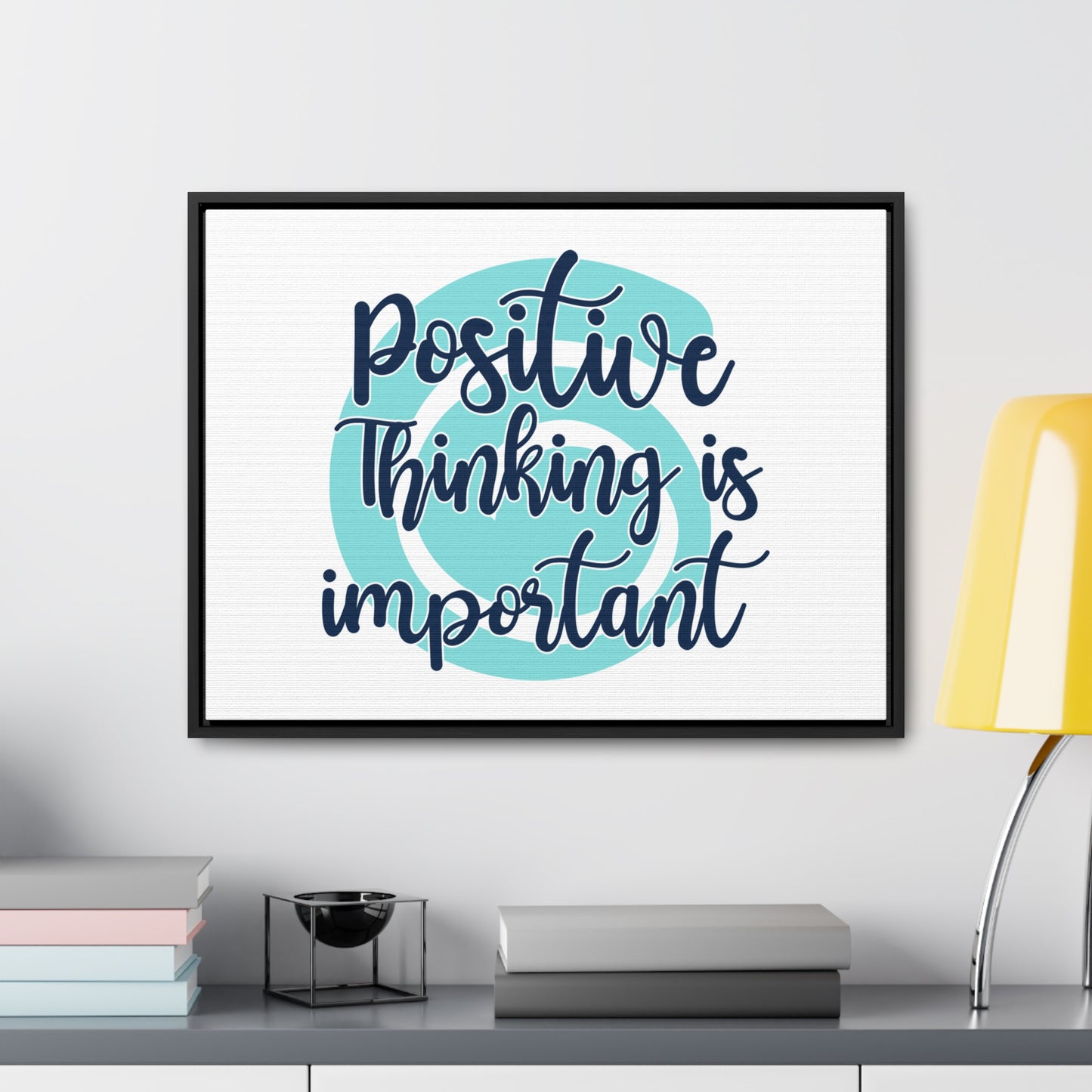 Positive Thinking is Important Wall Art