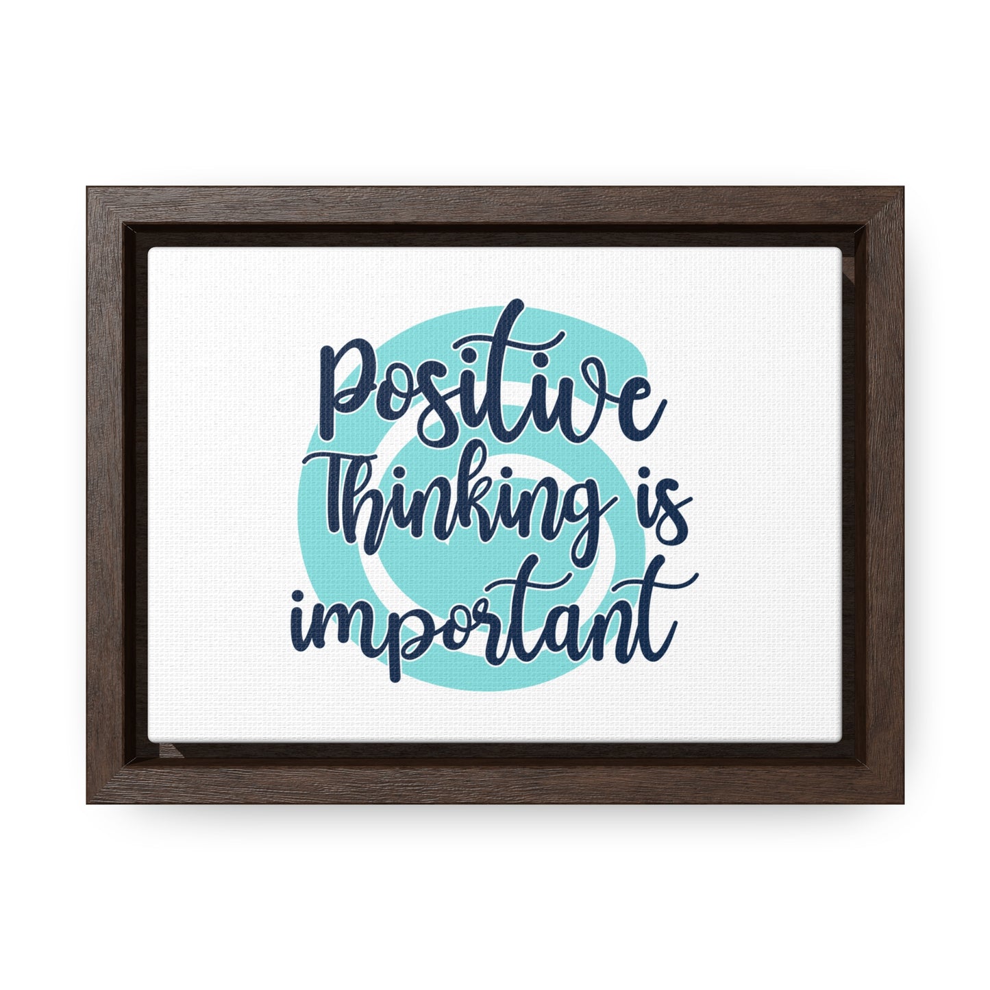 Positive Thinking is Important Wall Art