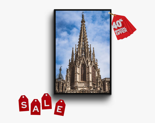 Cathedral of Barcelona Wall Art
