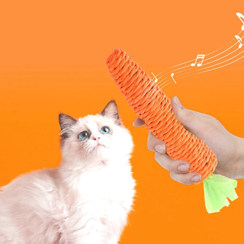 Carrot Sound Cat Toy