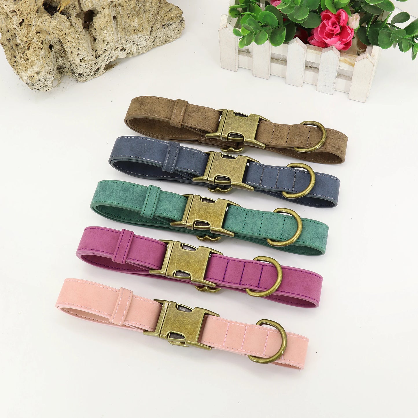 Metal Buckle Fashion Dog Collar