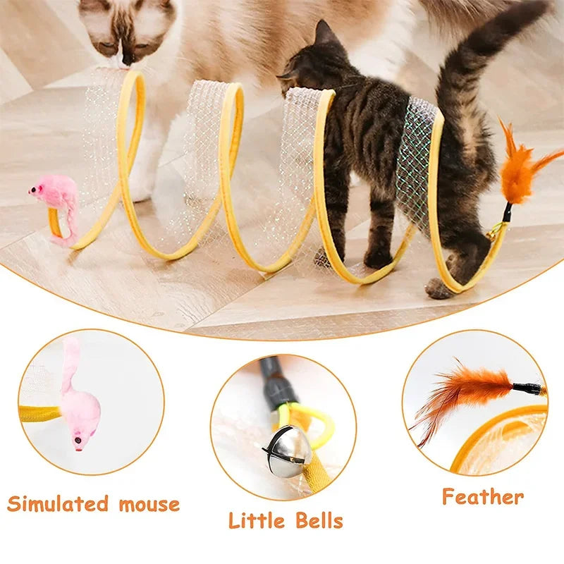 S Type Cats Tunnel Toy