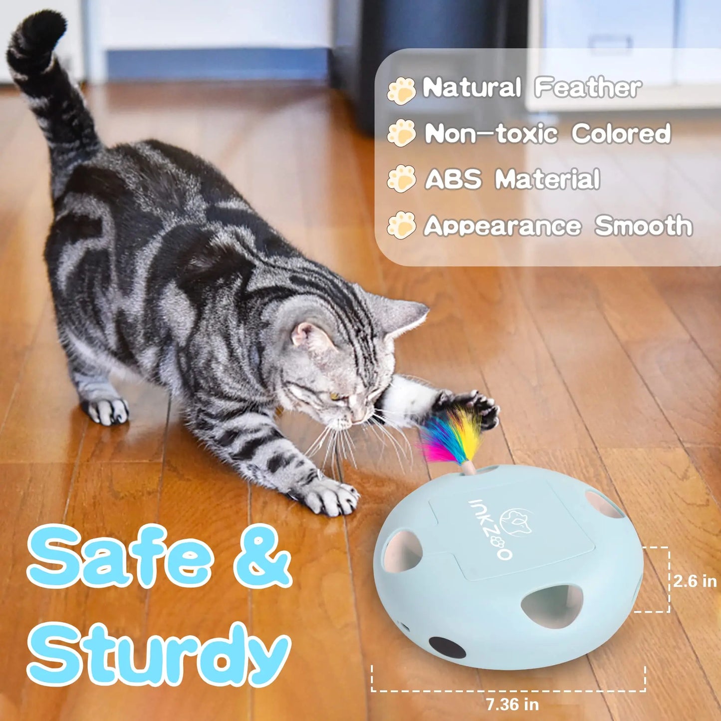 Whack-A-Mole Cat Toy