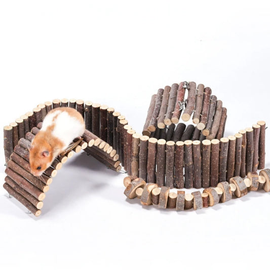 Pet Hamster Branch Wood Fence