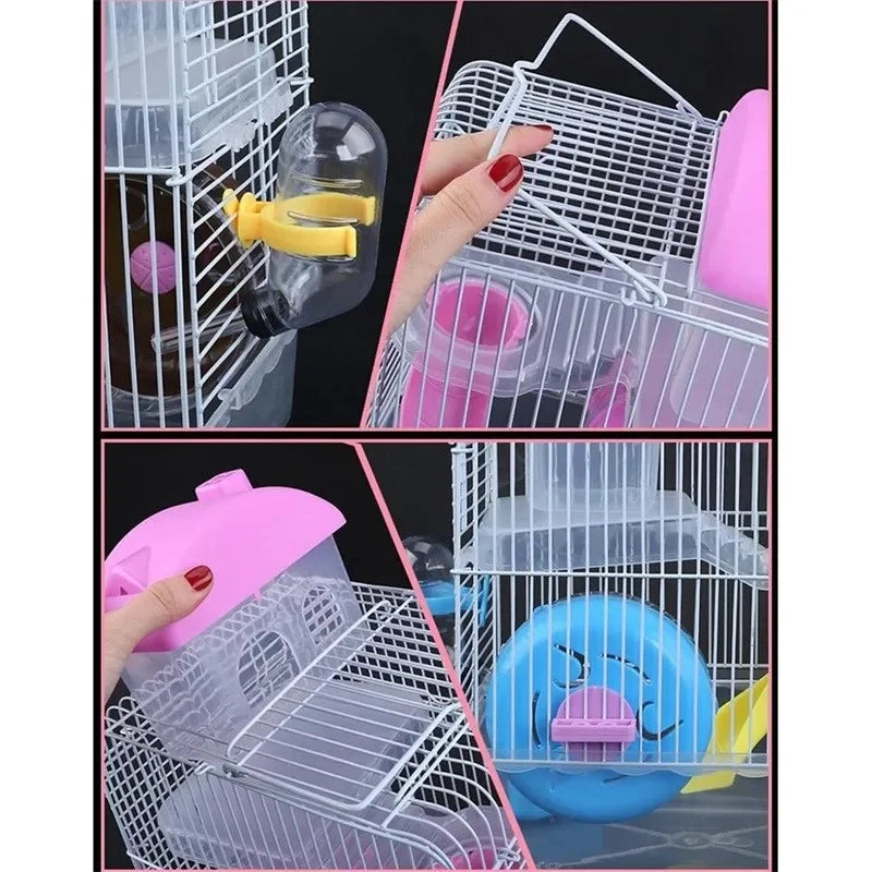 Double Layer Hamster Cage