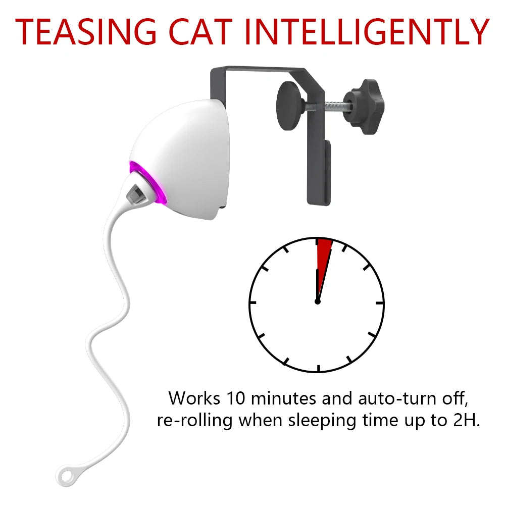 Rope Automatic Teaser Cat String Toy