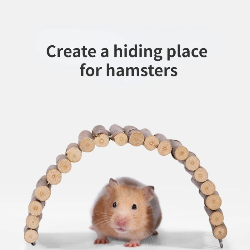 Pet Hamster Branch Wood Fence