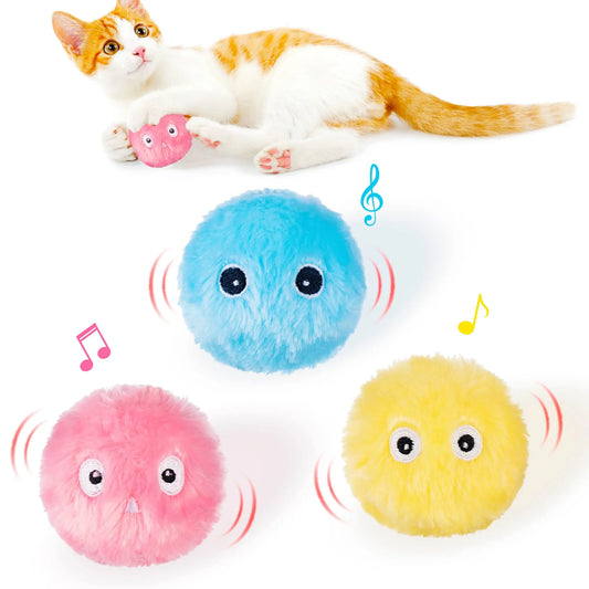 Interactive Ball Catnip Toy