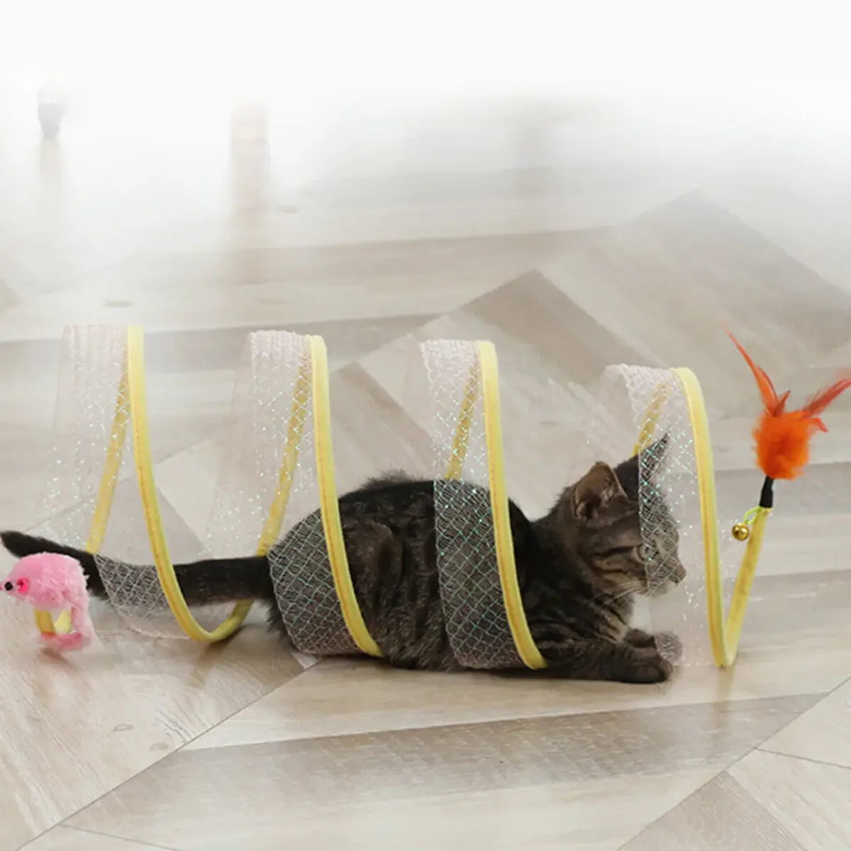 S Type Cats Tunnel Toy