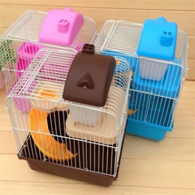 Double Layer Hamster Cage