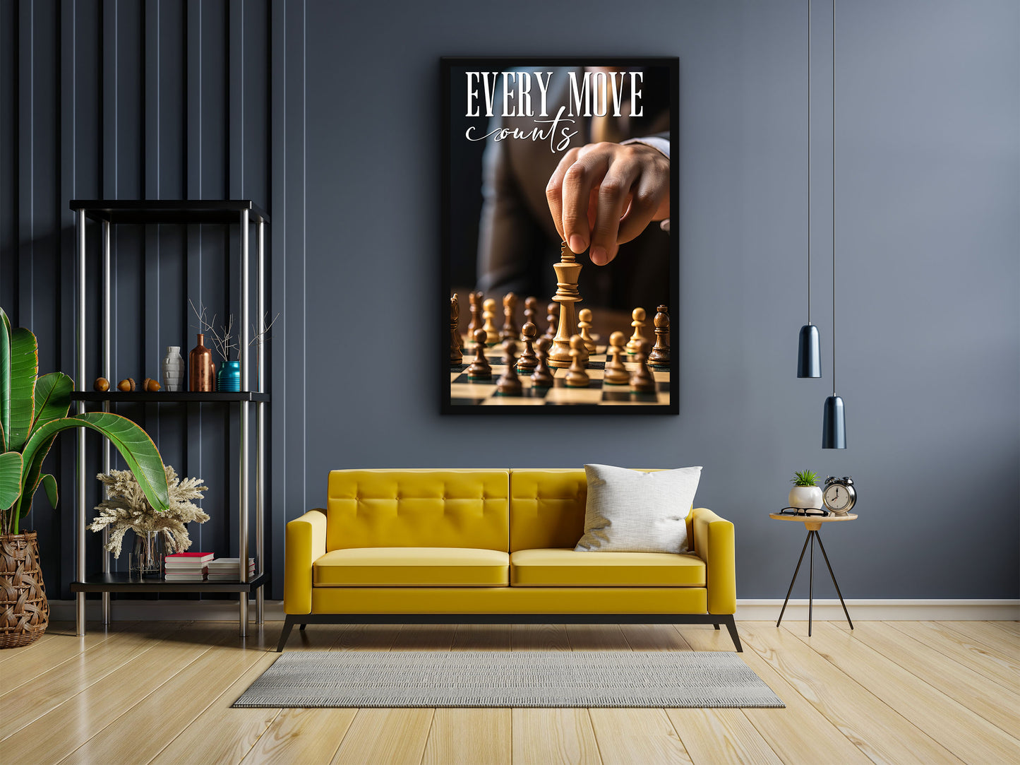 Every Move Counts Wall Art