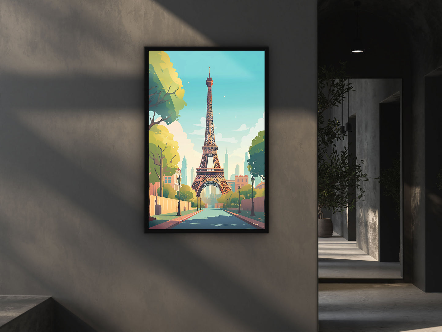 Eiffel Tower Wall Art