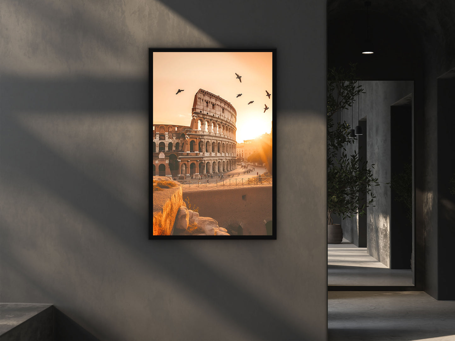 Colosseum Wall Art Decor, Home Decor