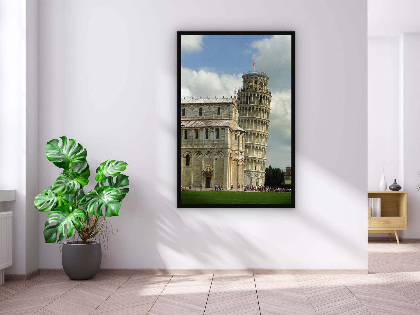 Ancient Leaning Tower Wall Art