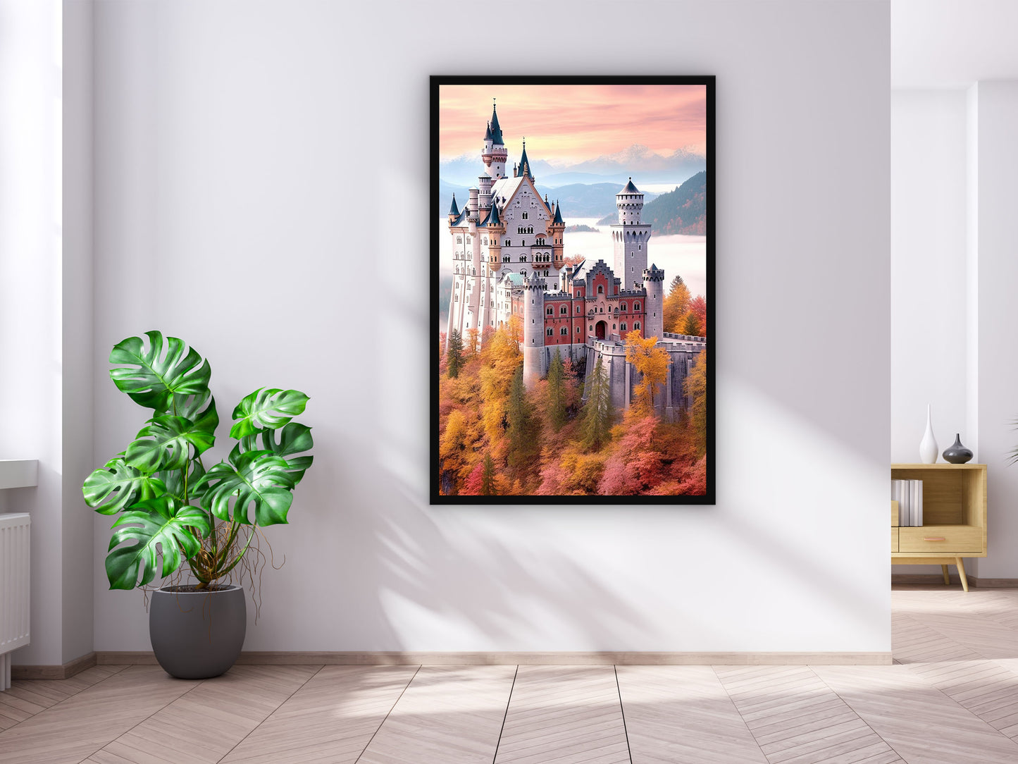 Neuschwanstein Castle Canvas Wall Art