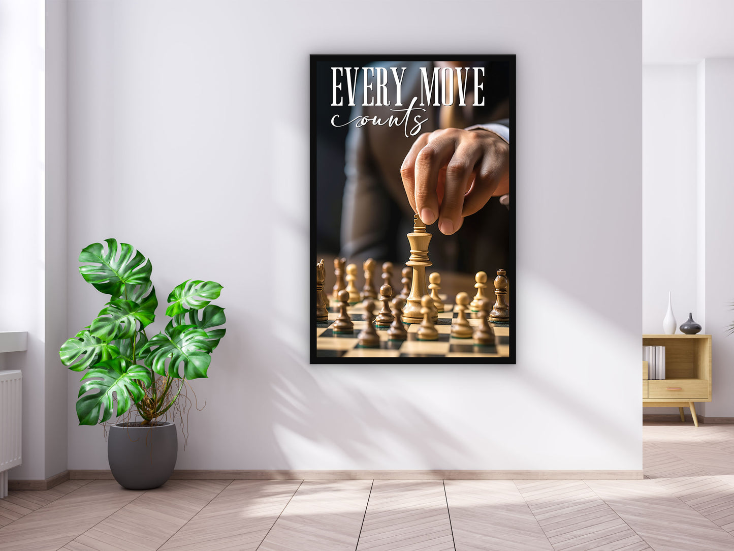 Every Move Counts Wall Art